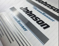 Johnson 150HP V6 Ocean Runner 1993-1998 Outboard Decal Kit